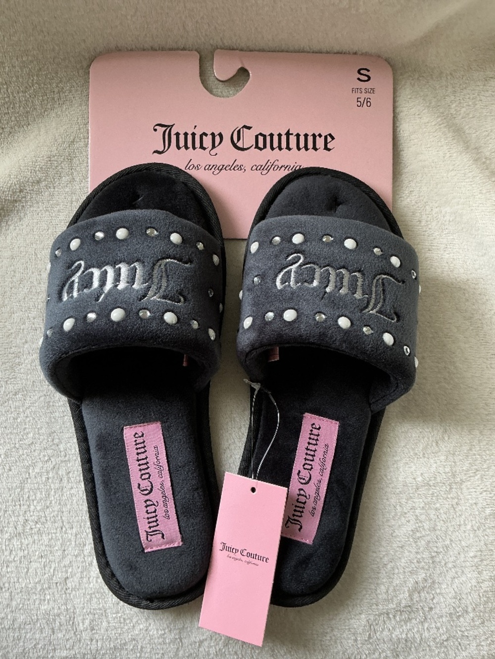 Brand new Juicy Couture slippers
